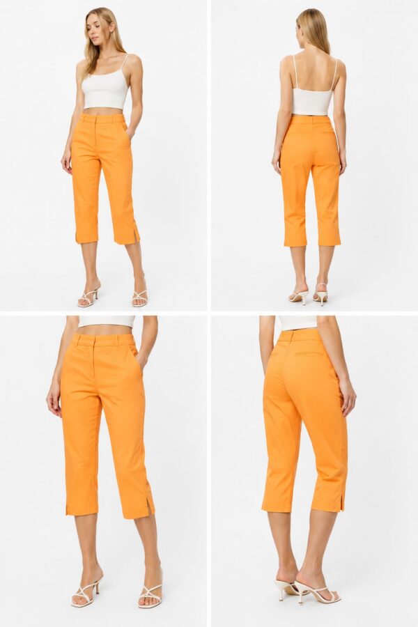 MEXX – Damskie szorty w kolorze pomarańczowym 🧡